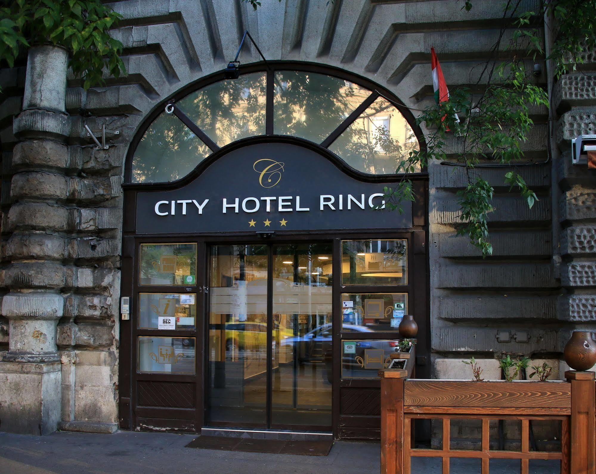 City Hotel Ring Будапеща Екстериор снимка